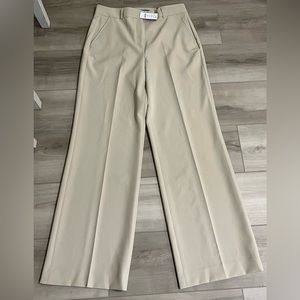 WHBM Wide Leg Trouser, Biscotti